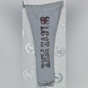 VS PINK VINTAGE BLING JOGGERS